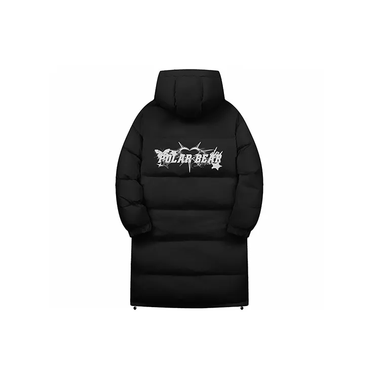 POLAR BEAR Down Jacket Unisex Black-1