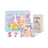 Blue Pink Graffiti Concert+Blue Graffiti Shopping Bag+Random Sticker