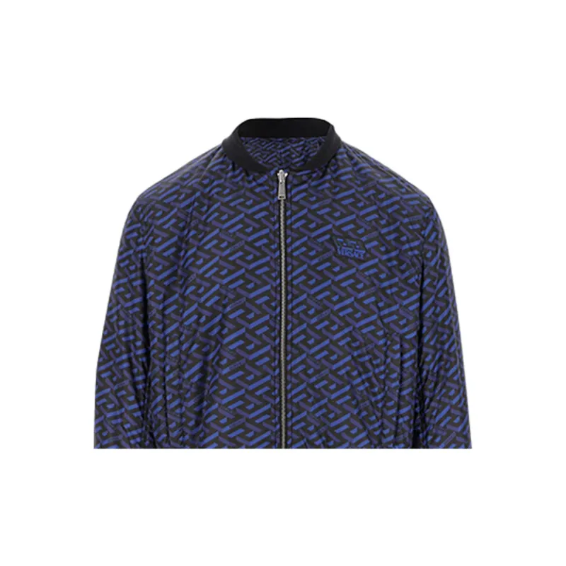 VERSACE Jackets Coats Men's Blue-4