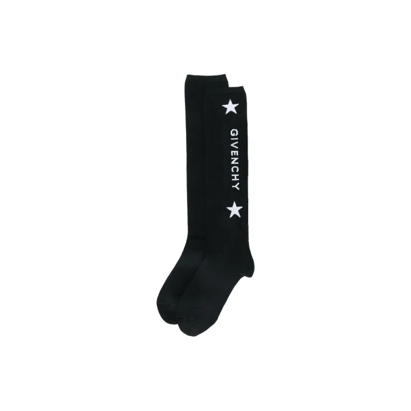 GIVENCHY Mid-Calf Socks Men's 1 Pack Black-0
