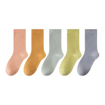 MADALLO Mid Calf Socks Women's 5 Pack