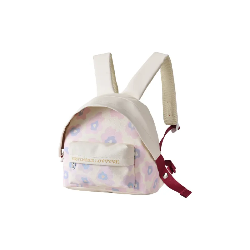 LOVVVVE PVC Students Backpack Women's White-1