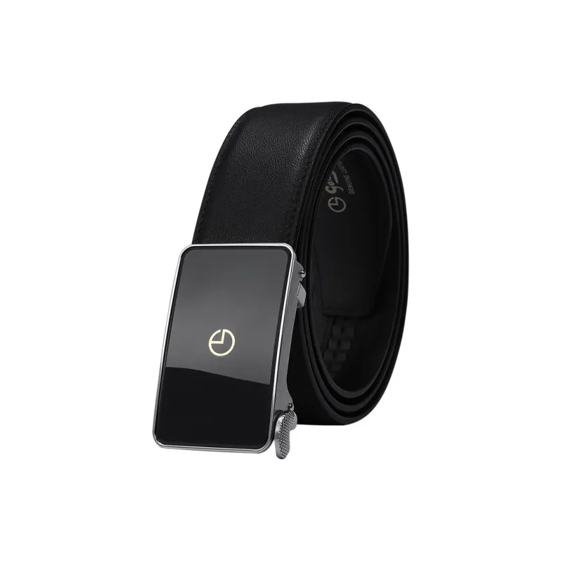 GOLDLION Top Grain Cow Leather Belts Men's Width 3.5cm-21