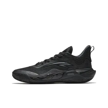 Anta Irving Series Slip Resistant Support Cushioning Low Top Basketball Shoes Men's Black
