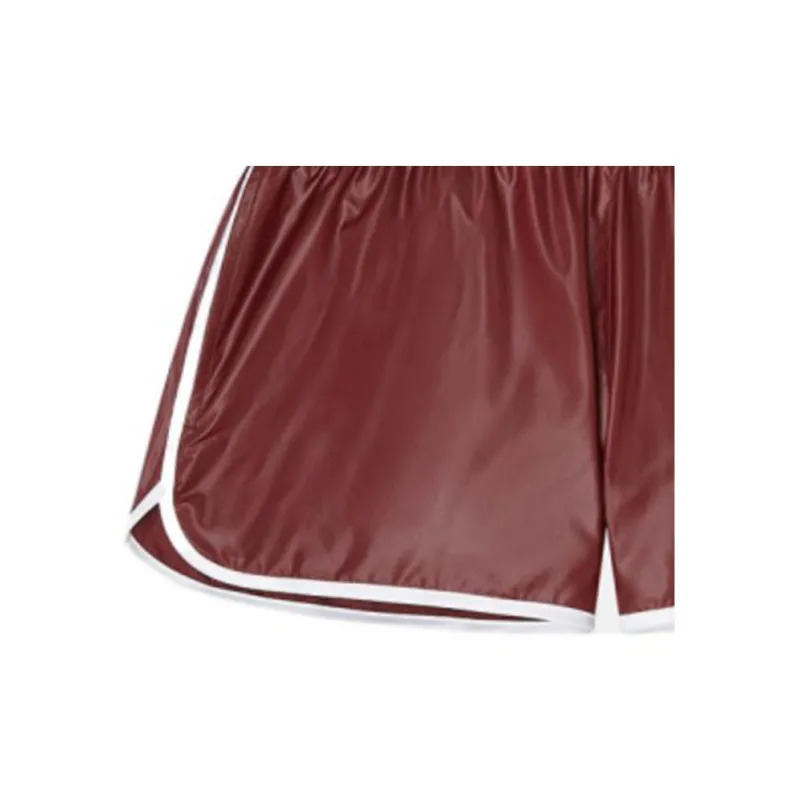 VERSACE Casual Shorts Men Red-3