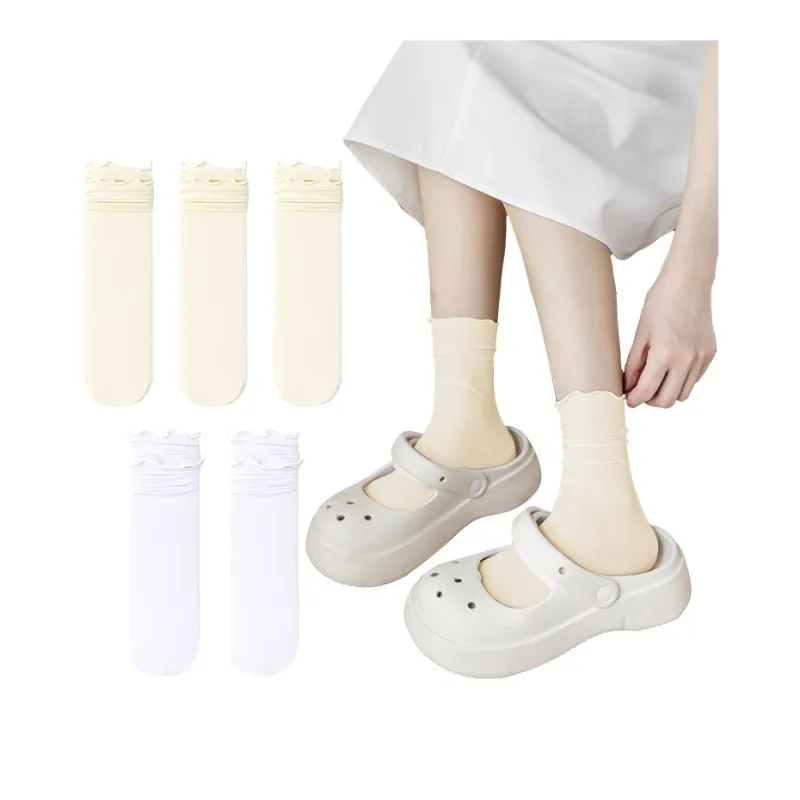 MIIOW Knee High Socks Women's 5 Pack-30