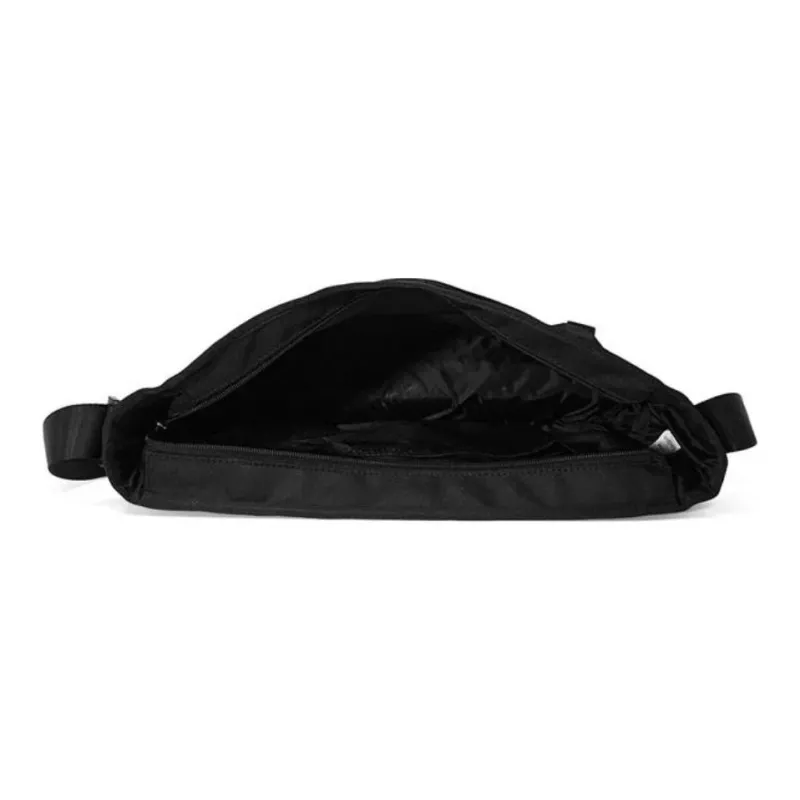Skechers Fabric Messenger Bag, Shoulder Bag, Crossbody Bag Regular Unisex Carbon Black-5
