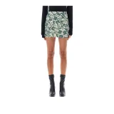 Vetements Casual Short Skirts Women's Green
