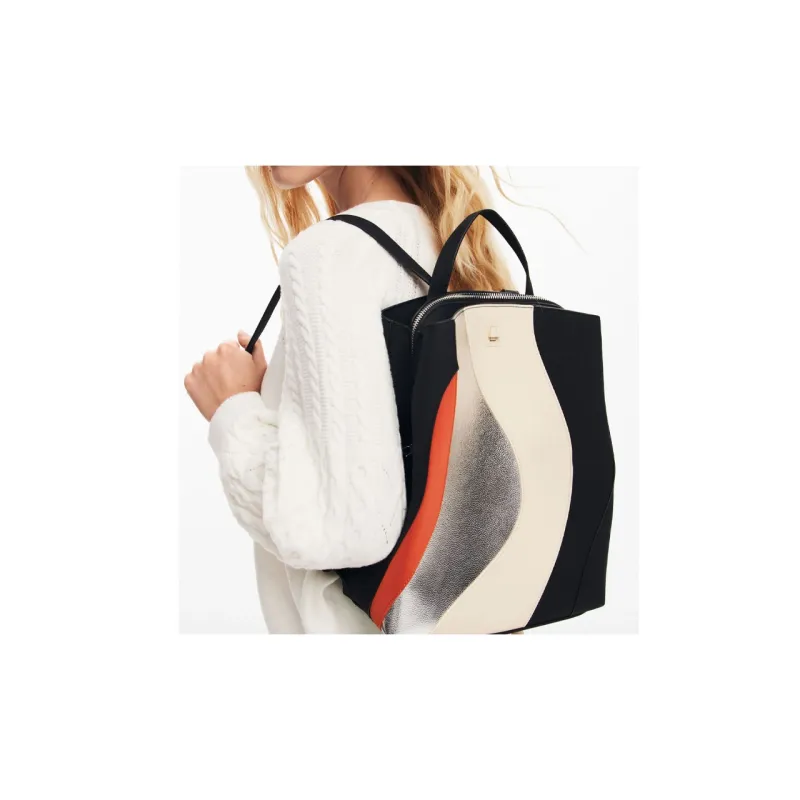 Desigual Polyurethane Backpack Trumpets Women's Multicolor-3