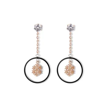 KiNGZiT Titanium Steel Stud Earrings Women's