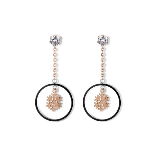 KiNGZiT Titanium Steel Stud Earrings Women's