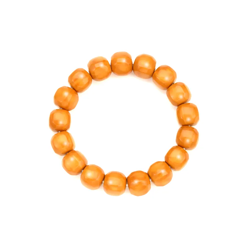 Tanner Monkey Head Walnut Bracelets Unisex-1