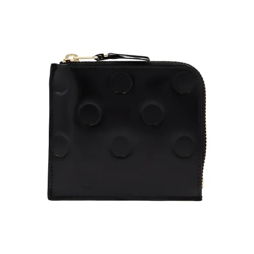 CDG Leather Wallet Regular Womens Blue