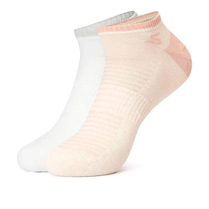 Skechers Ankle Socks Unisex 2 Pack-0