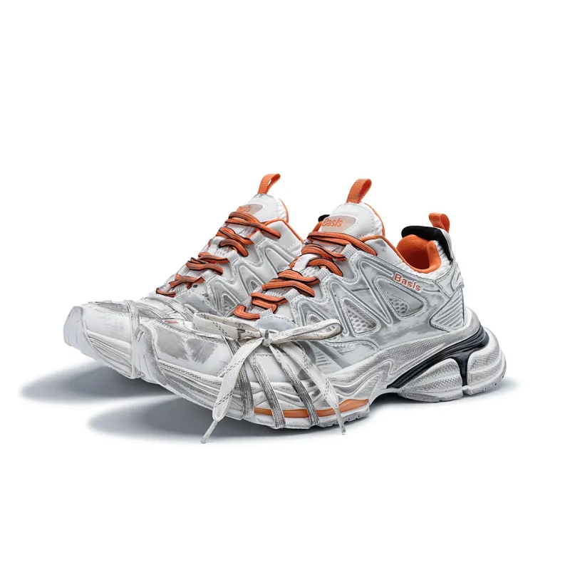 K-WANG Paris Breeze Anti-Slip And Wear-Resistant Height Increasing Low-Top Chunky Sneakers Unisex-26