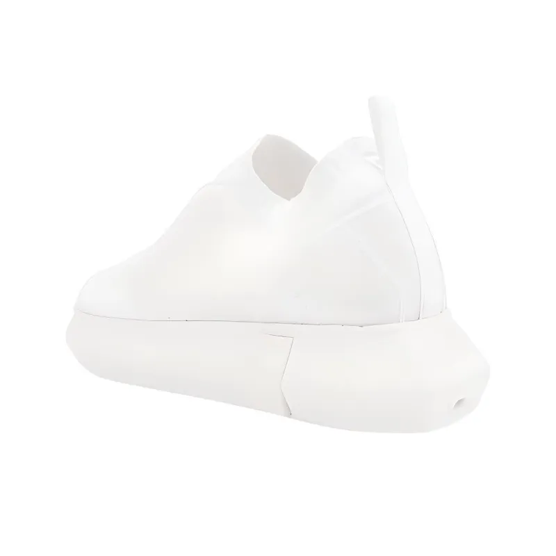 NORVINCY Skateboard Shoes Unisex Low Top White-3
