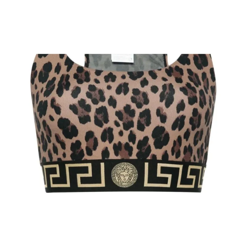 VERSACE Greca pattern Sport Bra-2