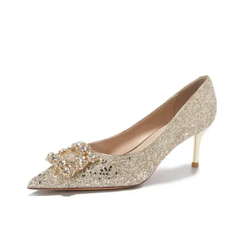 QITUMAUL Slim Heel High Heels Women's