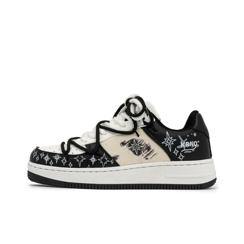 BEIER American Trendy Versatile Low Top Skateboard Shoes Unisex-1