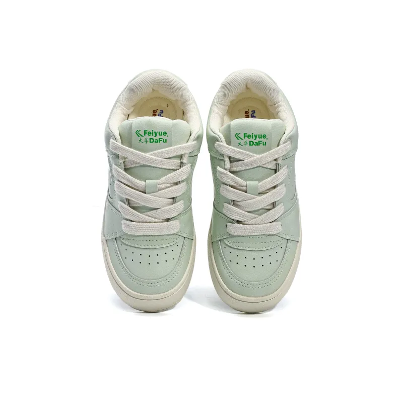 Dafu Leaps Forward Box Included Puffy Shoes Wear-Resistant Breathable Slip-Resistant Low-Top Skateboard Shoes Women's-44