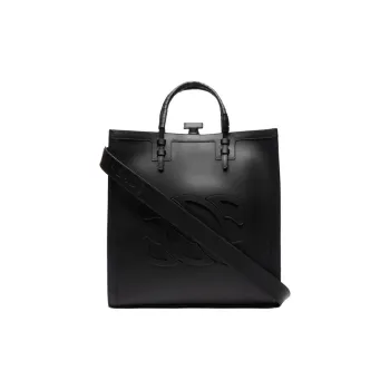 Casadei Calfskin Handbag Women's Black