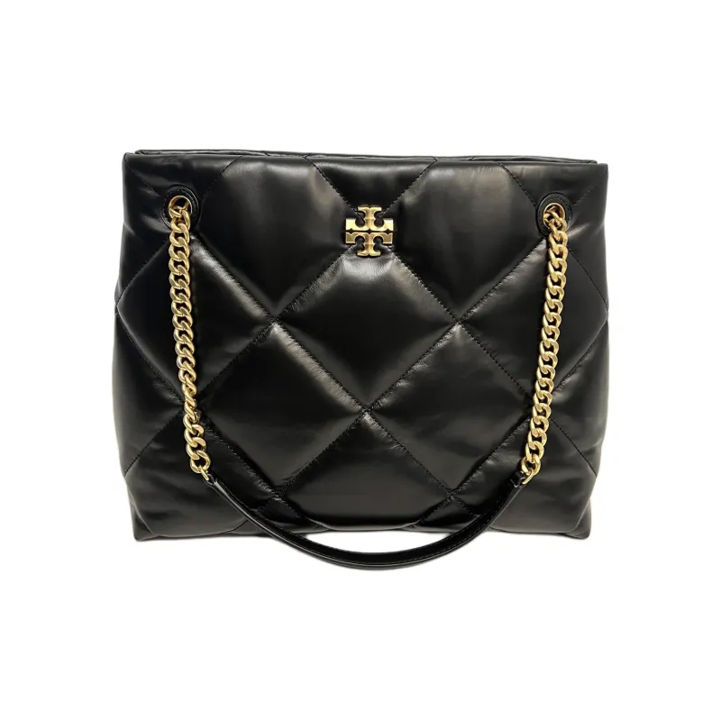 TORY BURCH Kira Leather Shoulder Bags Handbags Women's Black-1