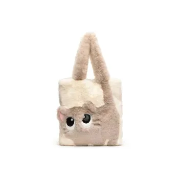 ADOONGA Plush Handbag Women's Multicolor