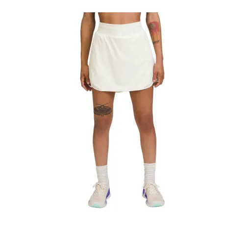 Lululemon Hotty Hot Series Casual Short Skirts Women's White
