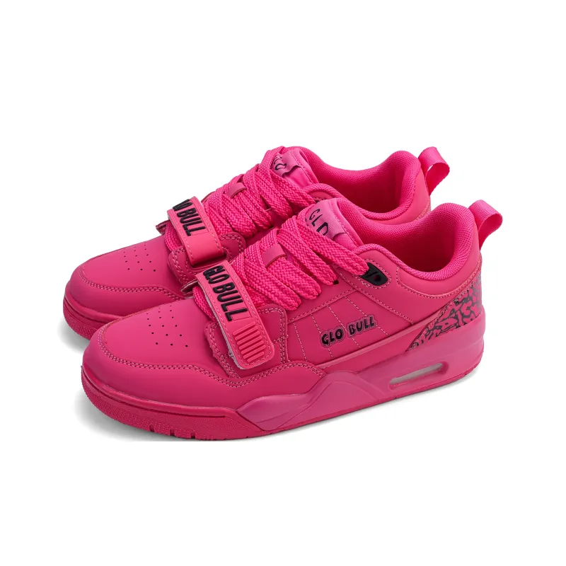 GLO BULL Skateboard Shoes Unisex Low Top Black-20