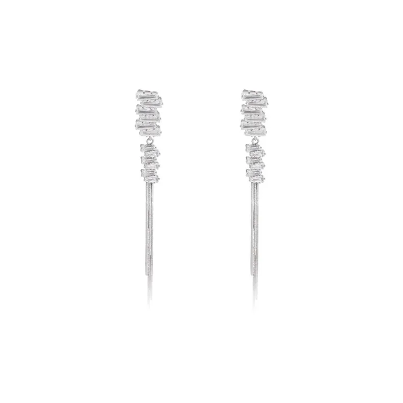 Vegetarian S925 Silver Earrings Women's-0
