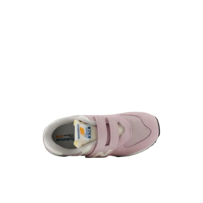 New Balance NB 574 Slip-Resistant Anti-Kick Low-Top Kids Lifestyle Shoes Pink Kids'-2