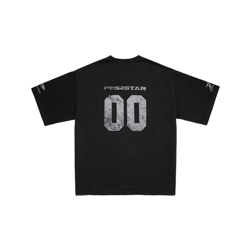 P.M.W T Shirts Unisex Black-1