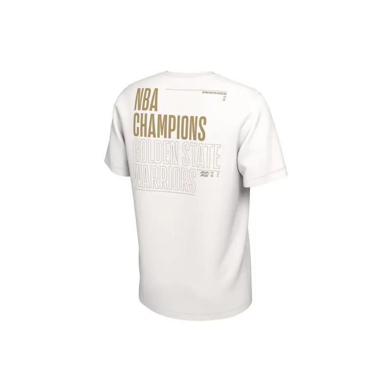 Nike x NBA Golden State Warriors T Shirt Men's White-1