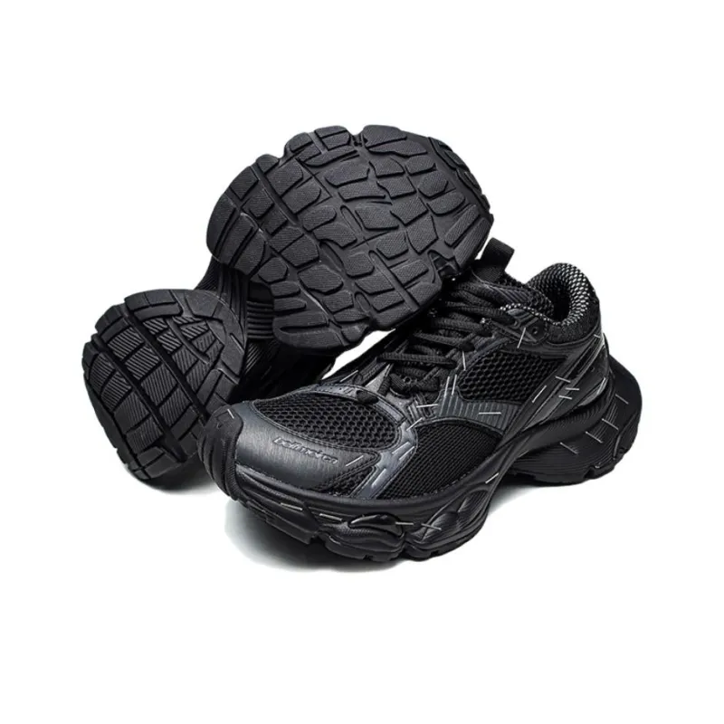 JIETEGONGYANG Slip Resistant Low Top Chunky Sneakers Unisex-4