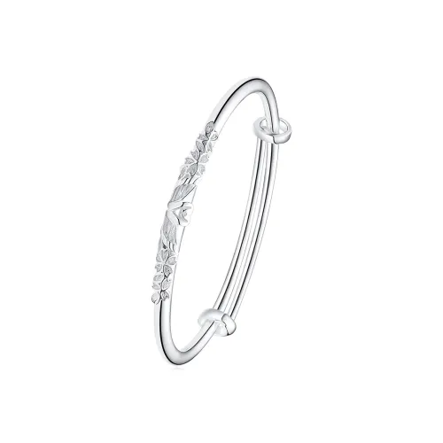 OSSINMI S999 Fine Silver Bangles Women's
