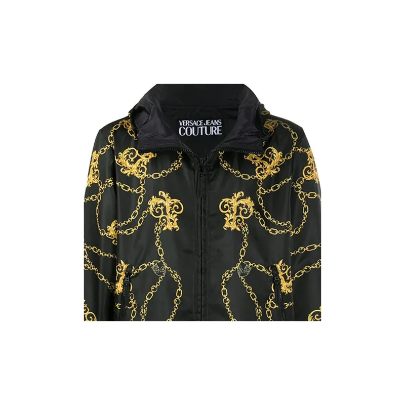 VERSACE JEANS COUTURE Jacket Men's Black-4