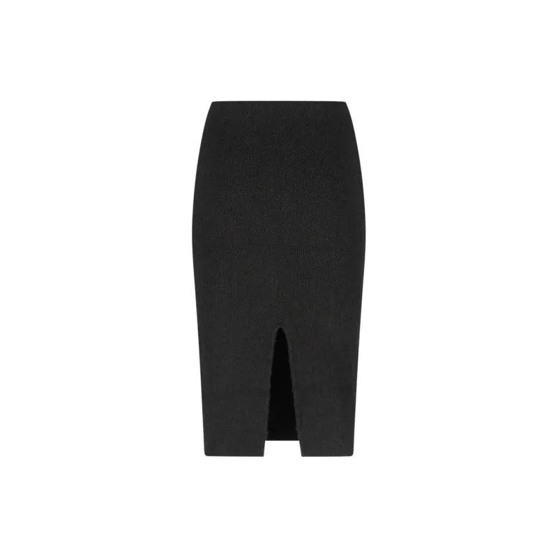 Bottega Veneta High-Rise Midi Skirt-1