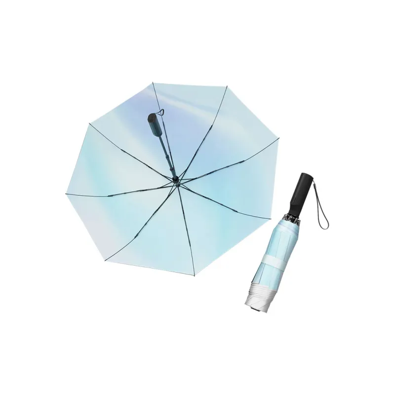 Aidou Electric Smart Umbrella Gradient Design Sunny And Rainy Dual Use Umbrella-1
