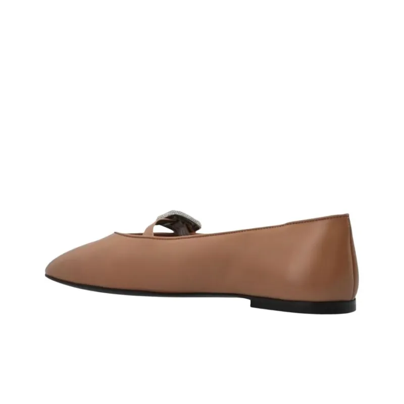 Giuseppe Zanotti/GZ Flat Casual Single Shoes Women's Beige-3