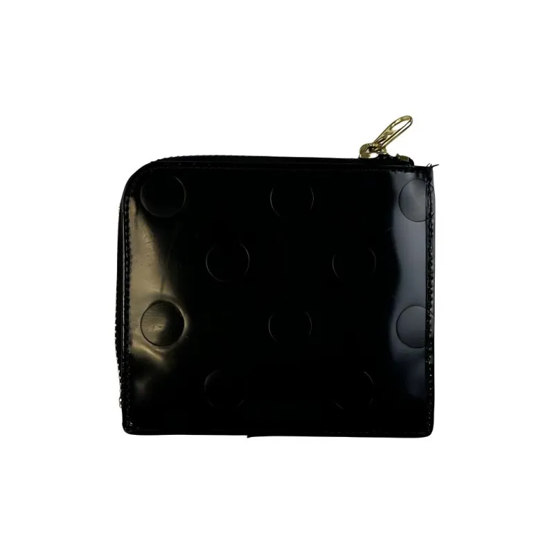 CDG Dot Embossed Zipped Wallet-3