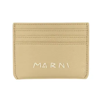 MARNI Logo Detailed Card Case