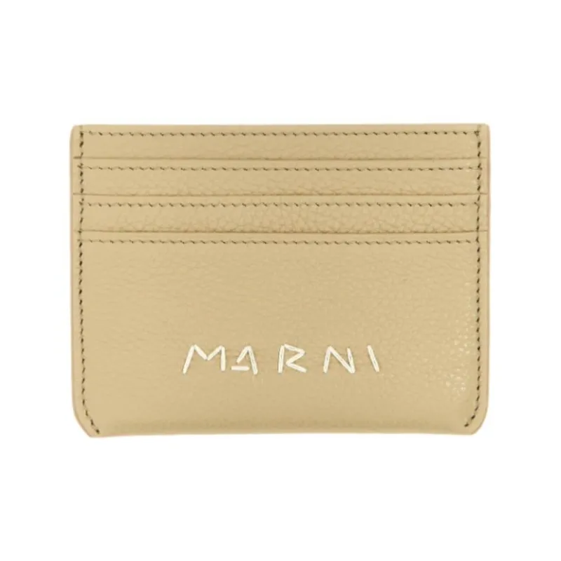 MARNI Logo Detailed Card Case-0