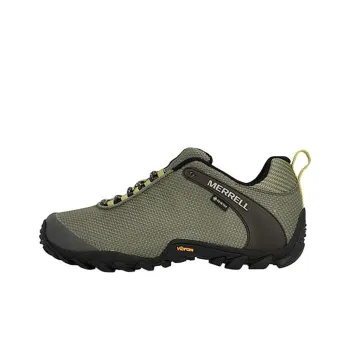 MERRELL Chameleon 8 Slip-Resistant Water-Resistant Low-Top Hiking Shoes Men's Green