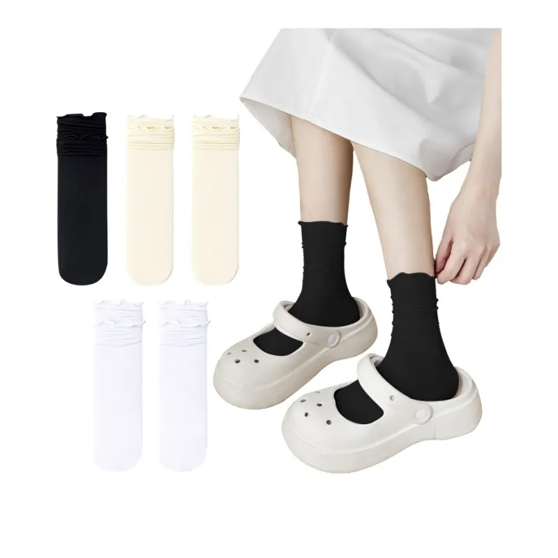 MIIOW Knee High Socks Women's 5 Pack-12