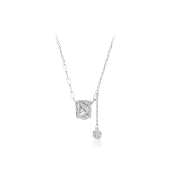MGS 925 Sterling Silver Necklaces Women's