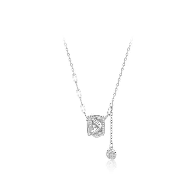 MGS 925 Sterling Silver Necklaces Women's-0