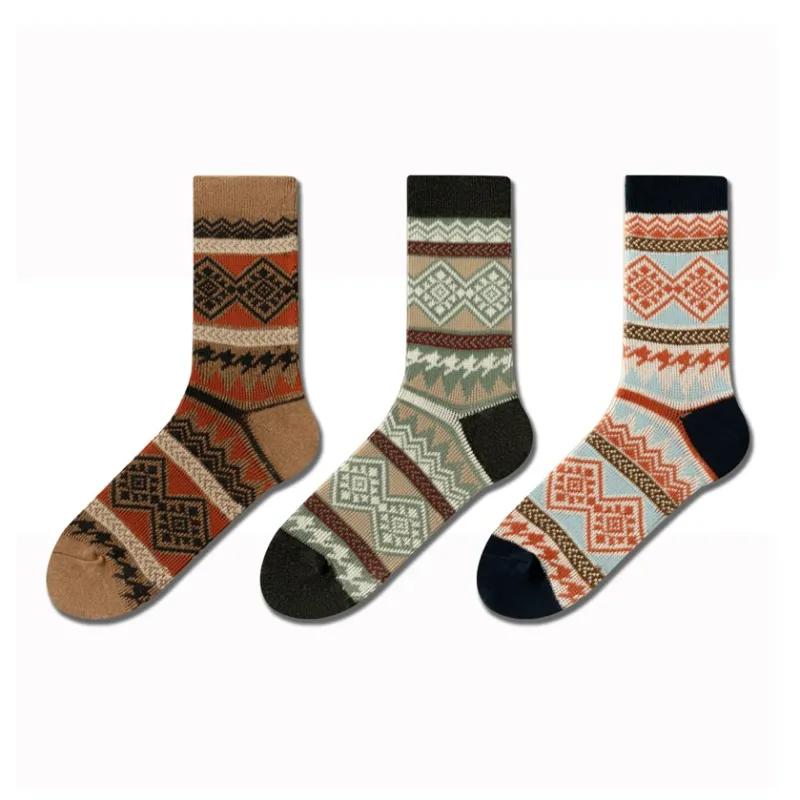 YOOKA Mid Calf Socks Unisex Combo Set-5