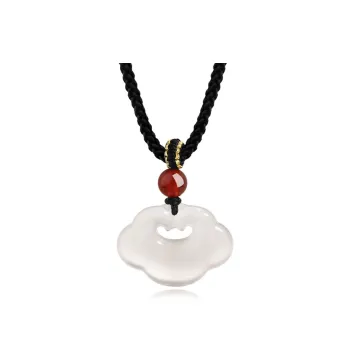 Emerald Dynasty Chalcedony Jade Necklaces Unisex