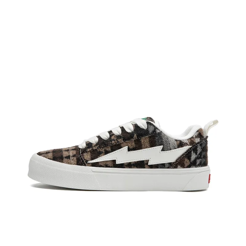 Siningdynamic Anti Slip Wear Resistant Low Top Skateboard Shoes Unisex-15