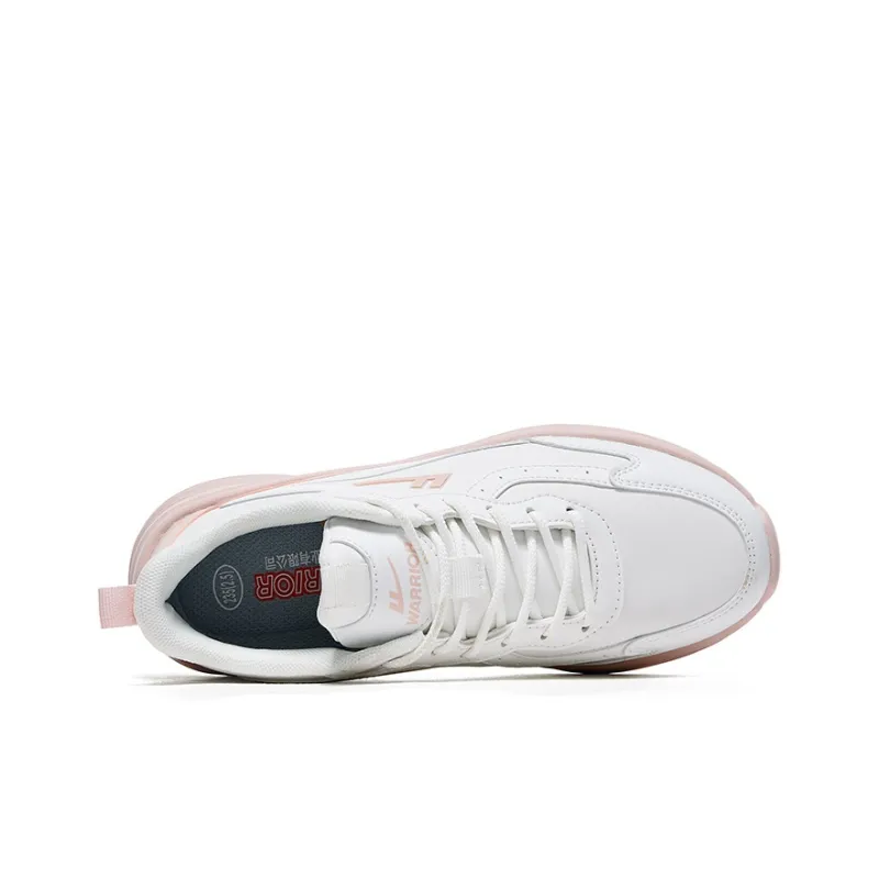 Warrior Cushioning Rebound Wear-Resistant Lightweight Slip-Resistant Low-Top Casual Running Shoes Women's-2